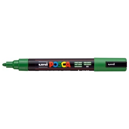 Uni-ball Mitsubishi Pencil Paint Marker UNI Posca Pc-5m 1.8-2.5mm Forest Green PC-5M(E) FOREST GREEN 4902778319352