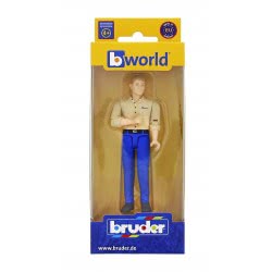 bruder Άνδρας Με Μπλε Παντελόνι 60006 4001702600068