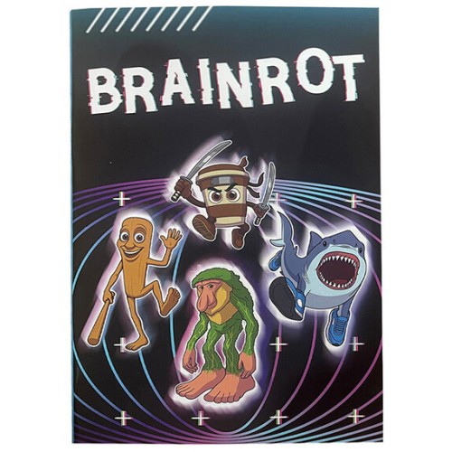 Gim Τετραδιο 17X25cm Toikido Brainrot  343-10400 5204549183674