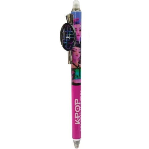 GIM Kpop Demon Hunters K-Pop Demon Hunters - Pink Erasable Gel Pink 364-02010 5204549195301