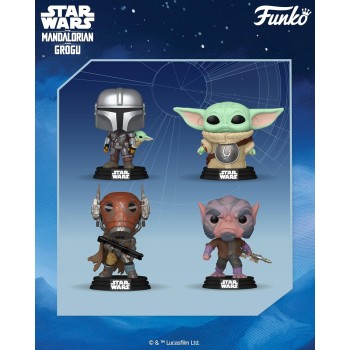 Funko Pop! Disney: Star Wars - Grogu N.819 Bobble-Head Vinyl Figure 90447 889698904476