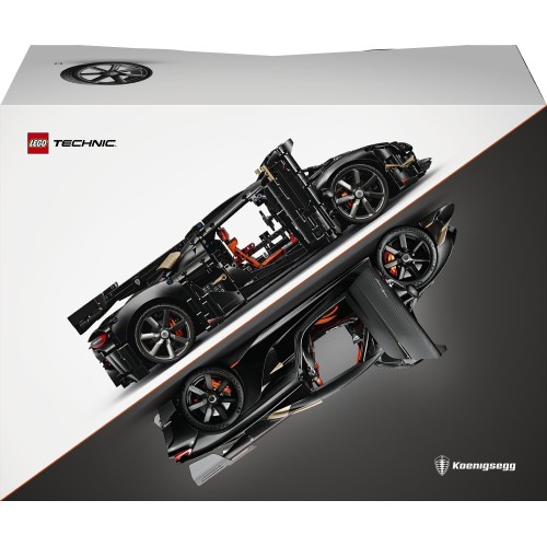 LEGO technic koenigsegg sadairs spear megacar 42232 5702018067086