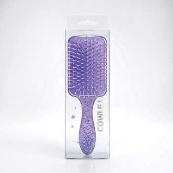 As company Happi Hobbi Happihobbi Confetti Sparkle Love Hairbrush In Purple For 6+ Years 1081-60025 5203068602253