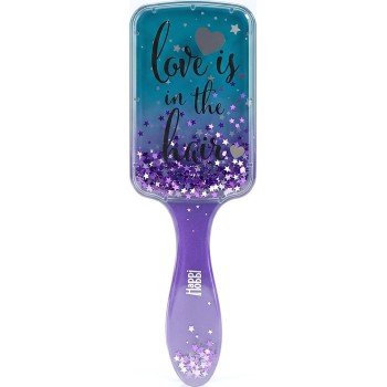 As company Happi Hobbi Happihobbi Βούρτσα Μαλλιών Confetti Sparkle Love Σε Τιρκουαζ Για 6+ Ετών 1081-60025 5203068601256