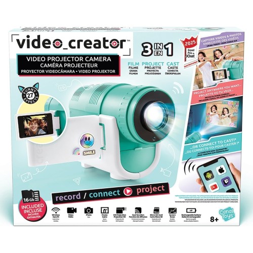 As company Camera Projector Video Creator Βιντεοκάμερα Προτζέκτορας Για 8+ Ετών 1863-70638 3555801706387