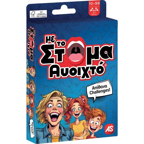 As company as παιχνίδια με κάρτες: με το στόμα ανοιχτό για 10+ ετών 1040-26226 5203068262266