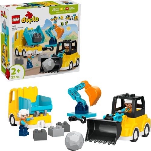 LEGO DUPLO® Town 3 σε 1 Οχήματα Κατασκευών 10475 5702018032022