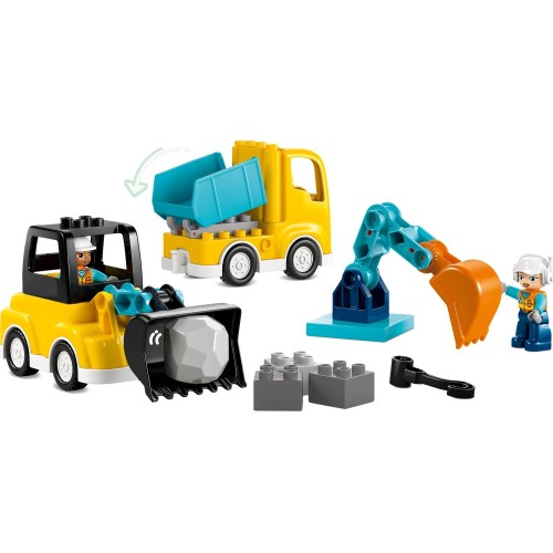 LEGO DUPLO® Town 3 σε 1 Οχήματα Κατασκευών 10475 5702018032022