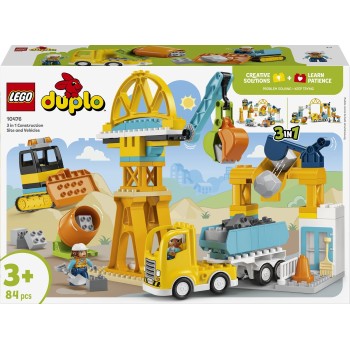 LEGO DUPLO Town 3 In 1 Construction Site And Vehicles 10476 5702018056554