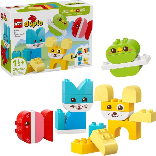 LEGO DUPLO My First 3 In 1 Creative Cute Pets 10477 5702018032039