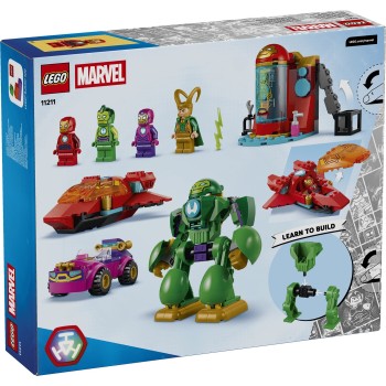 LEGO Marvel Avengers Heroes Marvel Loki vs. Team Iron Man 11211 5702018069479
