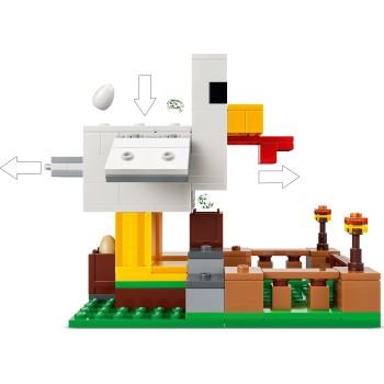 LEGO Minecraft® Φάρμα-Κοτόπουλο  21585 5702018055847