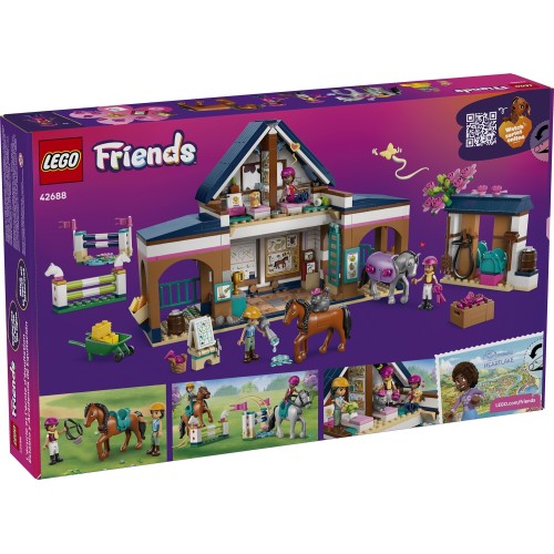 LEGO Friends Στάβλος Αλόγων και Σχολή Ιππασίας 42688 42688 5702018060414