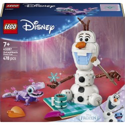 LEGO  Disney Frozen Διασκέδαση του Όλαφ και Μπρούνι στο Πικνίκ 43287 5702018066782