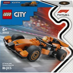 LEGO City Οδηγός F1® με Αγωνιστικό Αυτοκίνητο McLaren 60442 5702017812489
