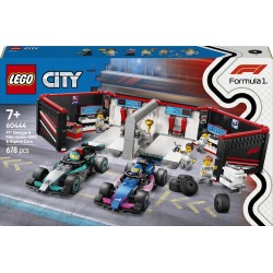 LEGO City f1 garage and mercedes-amg alpine cars 60444 5702017812502