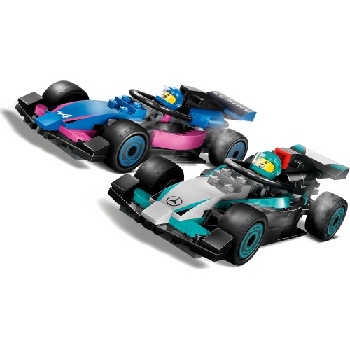 LEGO City f1 garage and mercedes-amg alpine cars 60444 5702017812502