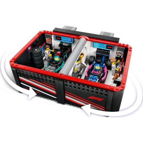LEGO City Γκαράζ F1® & Αυτοκίνητα Mercedes-AMG Alpine 60444 5702017812502