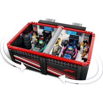 LEGO City f1 garage and mercedes-amg alpine cars 60444 5702017812502