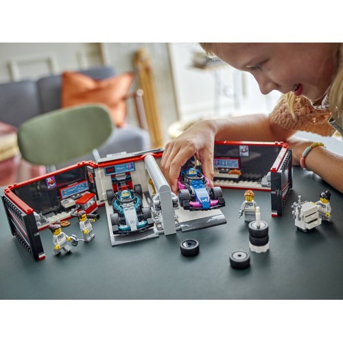 LEGO City Γκαράζ F1® & Αυτοκίνητα Mercedes-AMG Alpine 60444 5702017812502