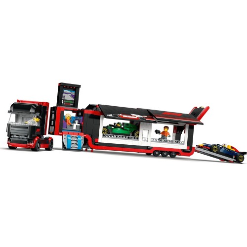 LEGO City Φορτηγό F1® με Αυτοκίνητα RB20 & AMR24 60445 5702017812519
