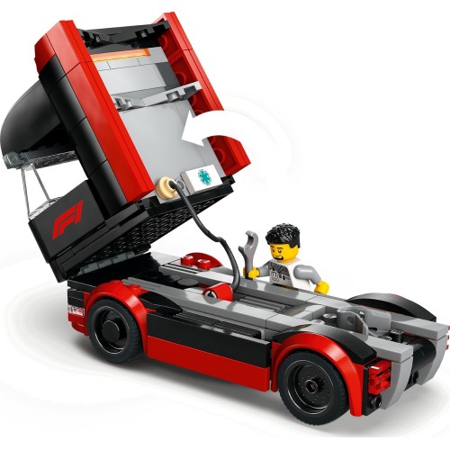 LEGO City Φορτηγό F1® με Αυτοκίνητα RB20 & AMR24 60445 5702017812519