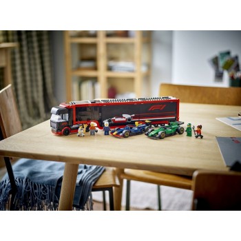 LEGO City Φορτηγό F1® με Αυτοκίνητα RB20 & AMR24 60445 5702017812519