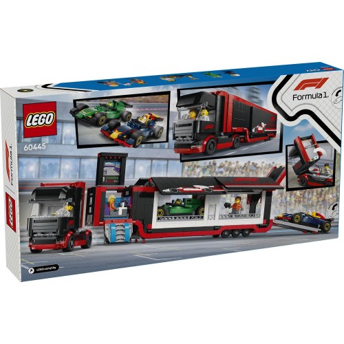 LEGO City Φορτηγό F1® με Αυτοκίνητα RB20 & AMR24 60445 5702017812519