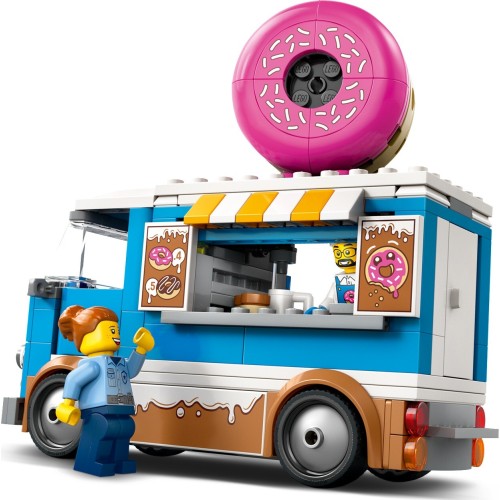 LEGO City Φορτηγάκι-Καντίνα με Ντόνατ 60452 5702017812427