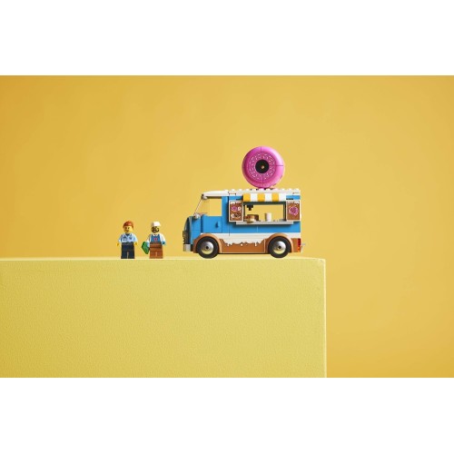 LEGO City Φορτηγάκι-Καντίνα με Ντόνατ 60452 5702017812427