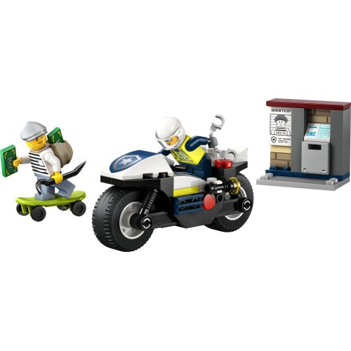 LEGO City Καταδίωξη με Αστυνομική Μοτοσικλέτα   60455 5702017812458