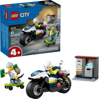 LEGO City Καταδίωξη με Αστυνομική Μοτοσικλέτα   60455 5702017812458