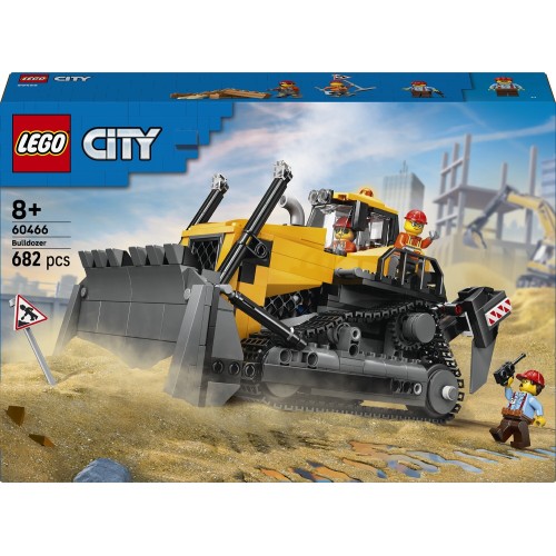 LEGO City Κίτρινη Μπουλντόζα  60466 5702017812656