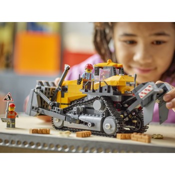 LEGO City yellow bulldozer 60466 5702017812656