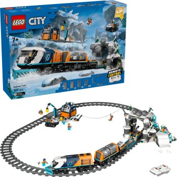 LEGO City explorers arctic polar express train 60470 5702017822198