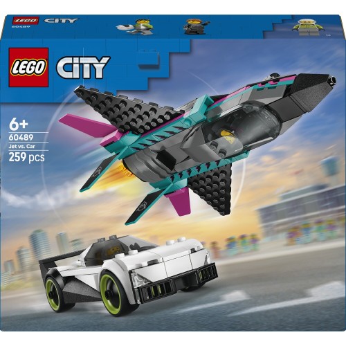 LEGO City Τζετ vs. Αυτοκίνητο   60489 5702018056820