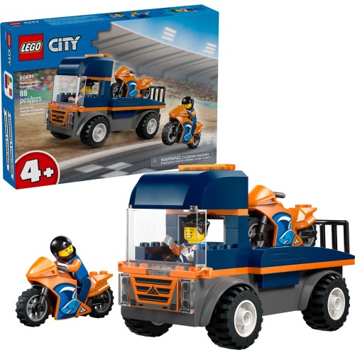 LEGO City Μεταφορικό Μοτοσικλετών  60491 5702018056608