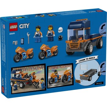 LEGO City Μεταφορικό Μοτοσικλετών  60491 5702018056608