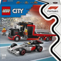 LEGO Formula 1 City F1 Display Truck With Audi Race Car 60493 5702018056844