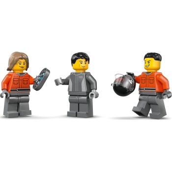 LEGO City Εκθεσιακό Φορτηγό F1® με Αγωνιστικό Αυτοκίνητο Audi F1®  60493 5702018056844