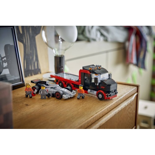 LEGO City Εκθεσιακό Φορτηγό F1® με Αγωνιστικό Αυτοκίνητο Audi F1®  60493 5702018056844