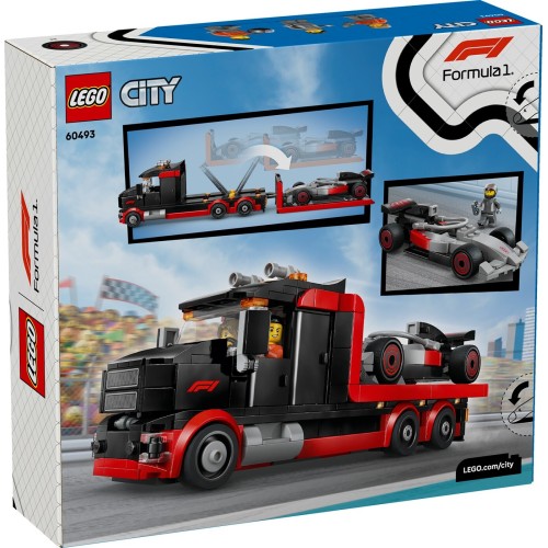 LEGO City Εκθεσιακό Φορτηγό F1® με Αγωνιστικό Αυτοκίνητο Audi F1®  60493 5702018056844