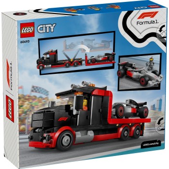 LEGO City Εκθεσιακό Φορτηγό F1® με Αγωνιστικό Αυτοκίνητο Audi F1®  60493 5702018056844
