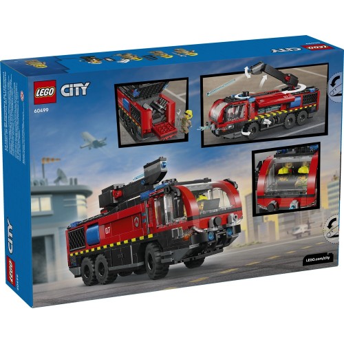LEGO City Πυροσβεστικό Φορτηγό Αεροδρομίου   60499 5702018056899