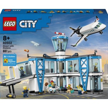 LEGO City Αεροδρόμιο με Αεροπλάνο  60502 5702018056929