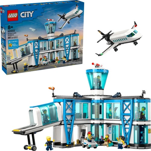 LEGO City Αεροδρόμιο με Αεροπλάνο  60502 5702018056929
