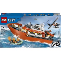 LEGO City Διασωστικό Σκάφος & Ελικόπτερο Ακτοφυλακής  60504 5702018056943