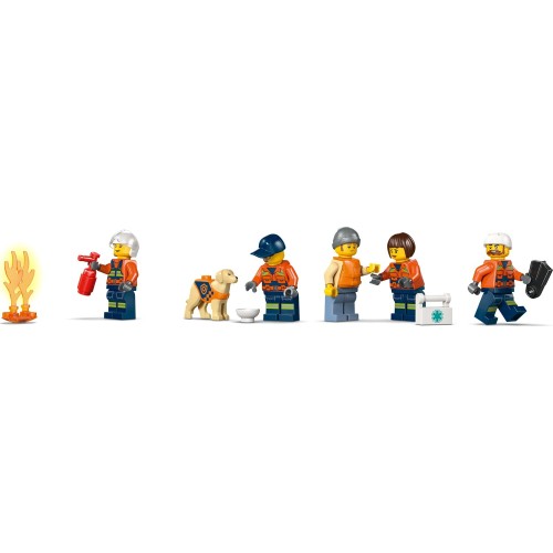 LEGO City Διασωστικό Σκάφος & Ελικόπτερο Ακτοφυλακής  60504 5702018056943