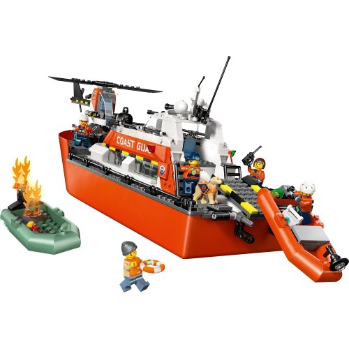 LEGO City Διασωστικό Σκάφος & Ελικόπτερο Ακτοφυλακής  60504 5702018056943
