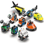 LEGO City Συλλογή με Αεροπλάνο, Φορτηγό Εξυπηρέτησης & Χόβερκραφτ  60505 5702018056950